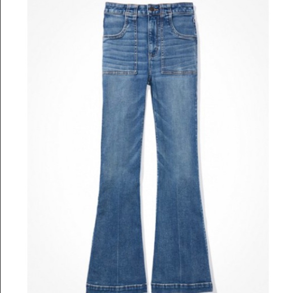 AE NE(X)T LEVEL SUPER HIGH-WAISTED FLARE JEAN